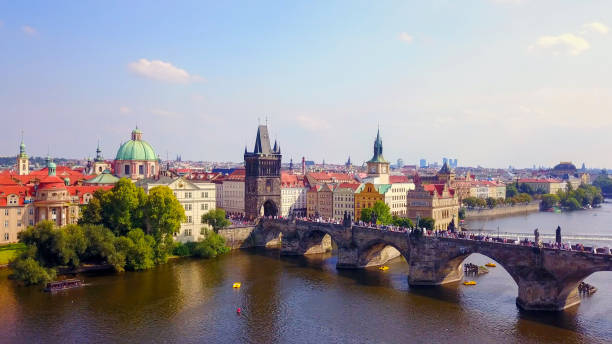istock Aerial image of Prague, Czech Republic 1152328470