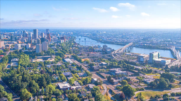 istock Aerial Portland Southwest 1152328631