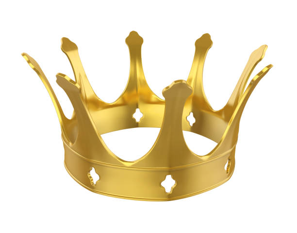 istock Golden Crown Isolated 1152334956