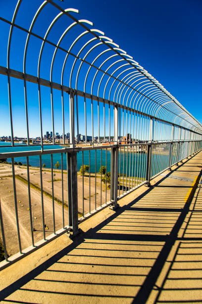 istock Empty Jacques Cartier Bridge in Montreal Quebec Canada 1152334969