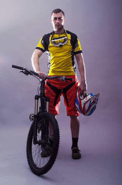 istock Portrait of a professional cyclist. 1152344991
