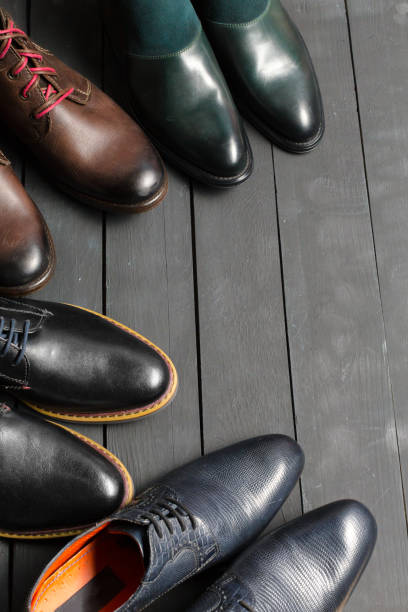 istock Leather men's shoes 1152348824
