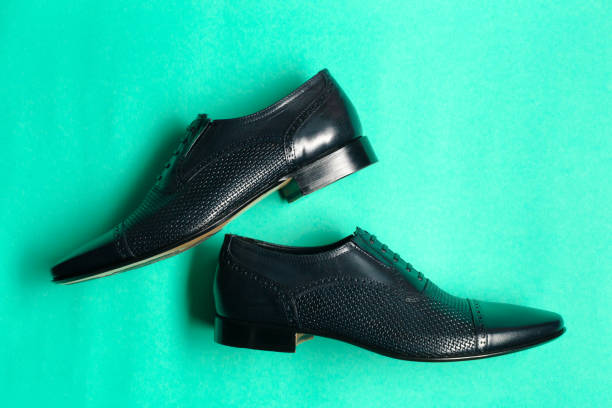 istock Leather men's shoes 1152349025