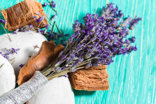 istock Fresh lavender on wood 1152354758
