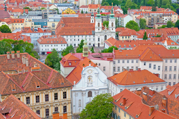 istock Church of Trinity in Graz 1152357350