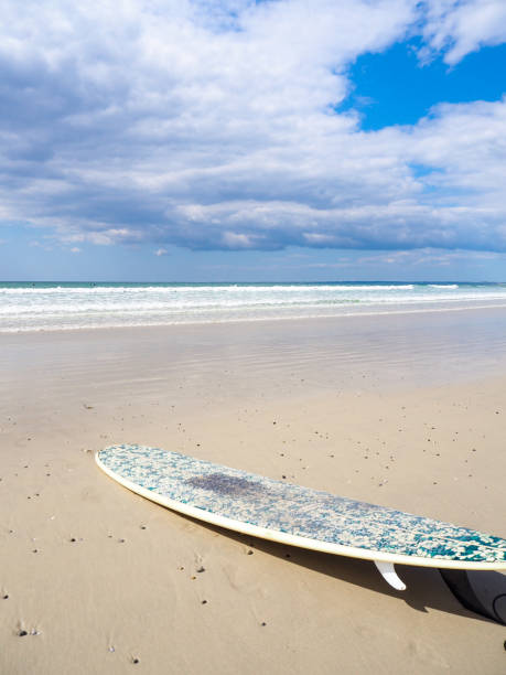 istock Surfboard in Brittany, Plomeur, Pointe de la torch, France 1152359935