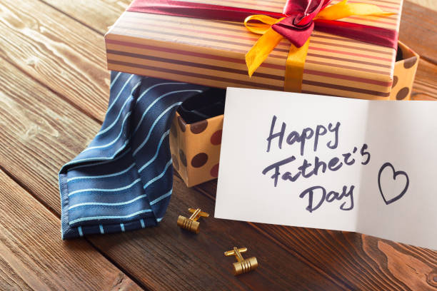 istock Composite image of happy fathers day 1152364490