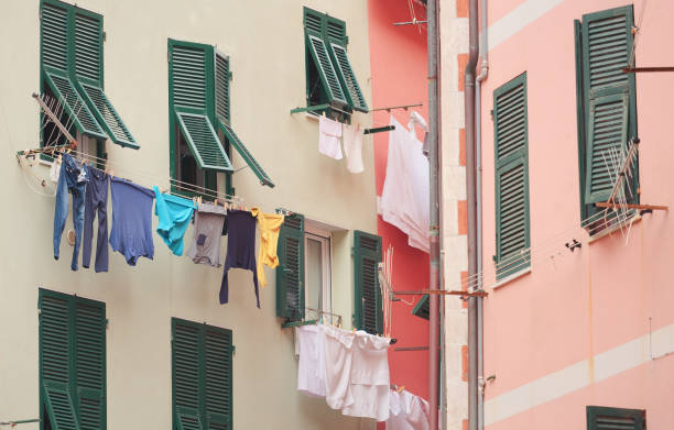 istock clothesline and colorful buildings 1152367059