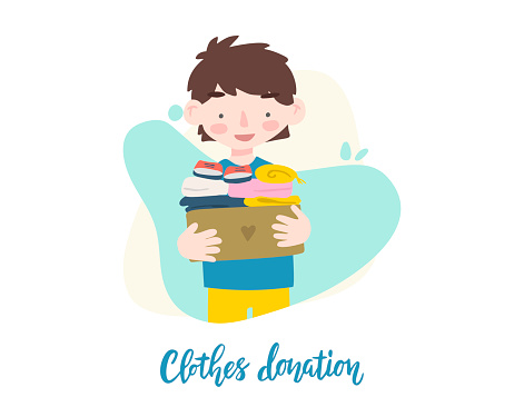 Altruism Animation Vector Cartoon Illustration Stock Illustration - Download Image Now ...