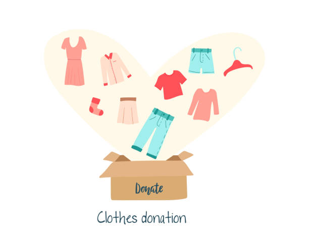705 Reuse Old Clothes Illustrations & Clip Art - iStock