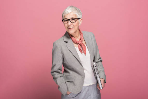 istock Business woman with digital tablet 1152370483