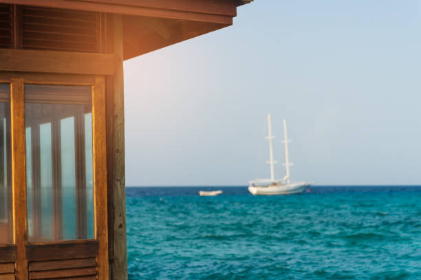 istock Beautiful tropical Maldives island summer vacation. 1152375538