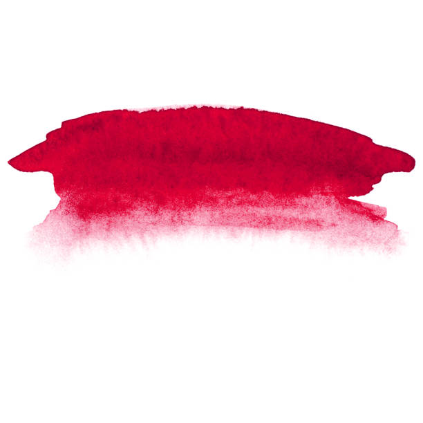 istock Watercolor brush stroke. Bright color. Gradient. 1152376185