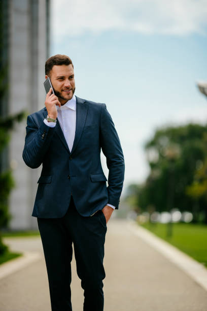 istock Young business man on the street 1152382748