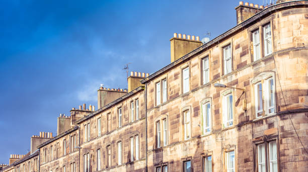 istock Typical buildings of Edinburgh made of stone 1152386270