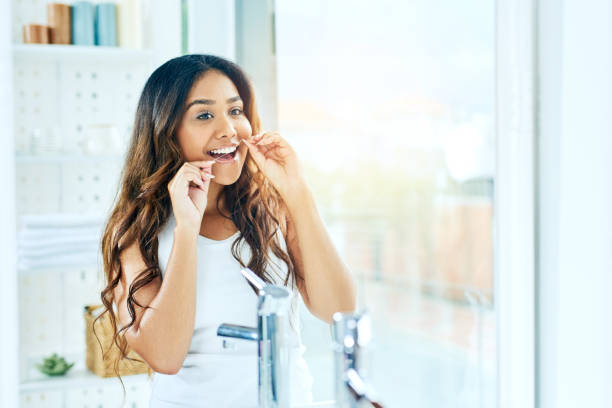 istock Don't just brush, floss too 1152389168