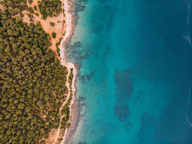 istock Aerial View Beautiful Coastline 1152393239