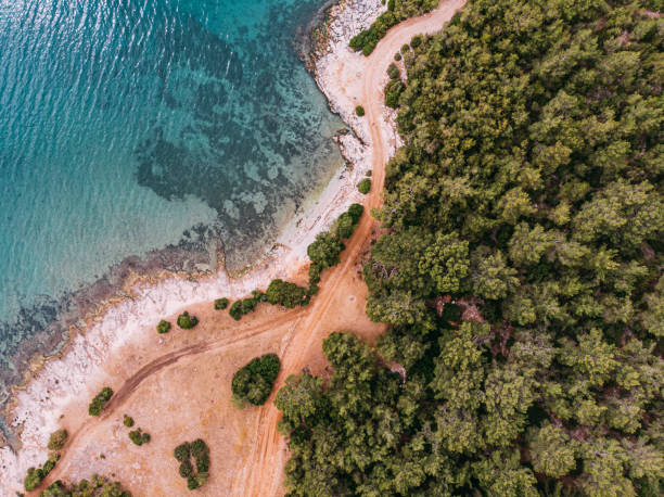 istock Aerial View Beautiful Coastline 1152394646