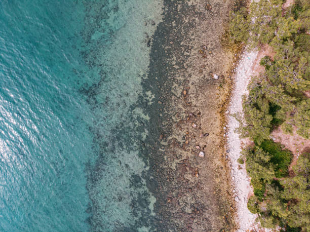 istock Aerial View Beautiful Coastline 1152394781