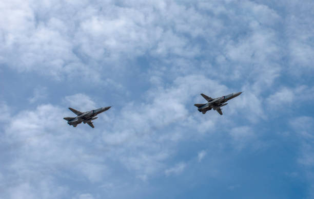 istock Flying in the sky aircraft 1152399102
