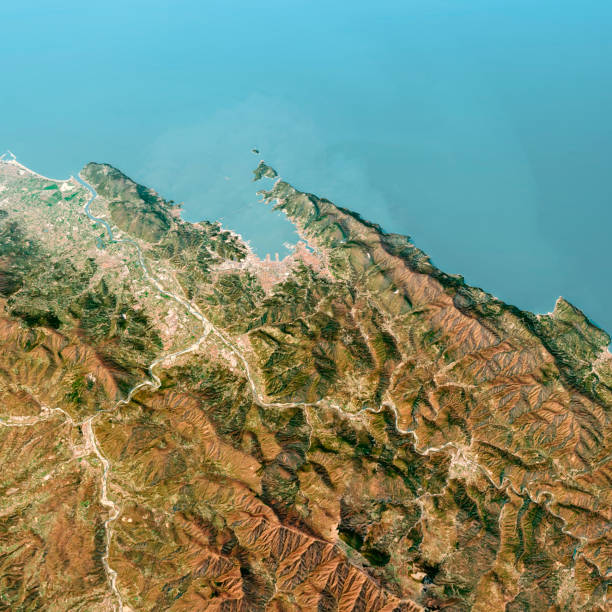 istock Cinque Terre 3d Render Aerial Landscape View From North March 2019 1152403484