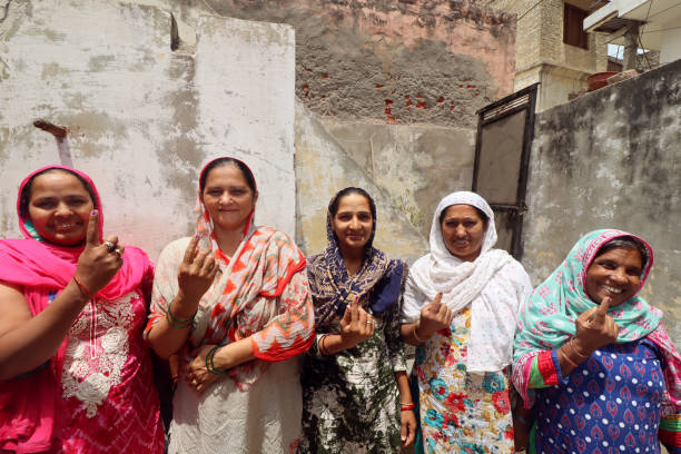 istock Voter sign India 1152403495