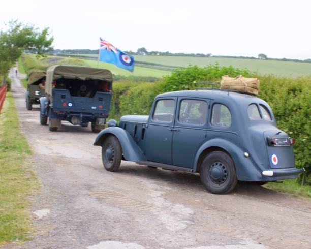 WWII military vehicles