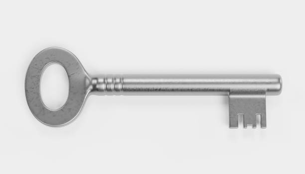 istock Realistic 3D Render of Classic Old Key 1152409516