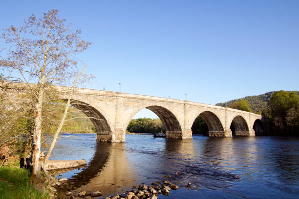 istock Dunkeld bridge over the river Tay in Scotland 1152414182