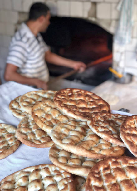 istock A baker preparing Turkish pita bread for ramadan 1152420010
