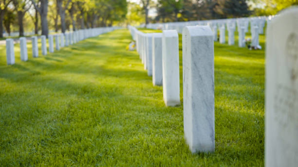 istock An endless rows of white marble gravestones 1152420334
