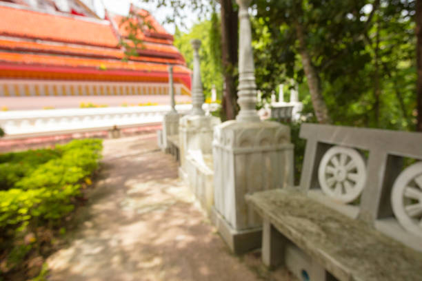 Thai temple church used as a place to worship the Buddha of the Buddhist people.