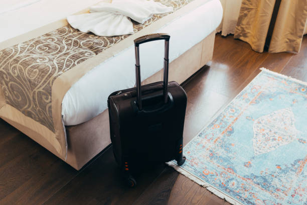 istock Luggage in the hotel room 1152421654