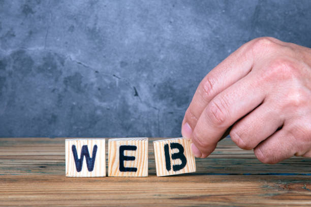 istock Web - word from wooden letters 1152421962