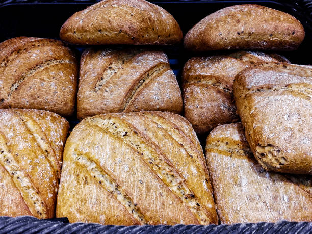 istock Bread baked for sale at  local  bakery 1152422280