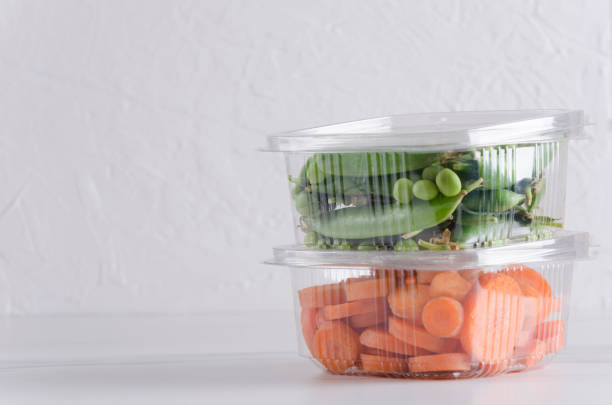 istock Containers for healthy snack.Concept of quick organic food.Empty space for text 1152423954