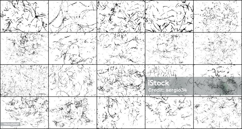 Realistic Scratch Texture Stock Illustration - Download Image Now ...