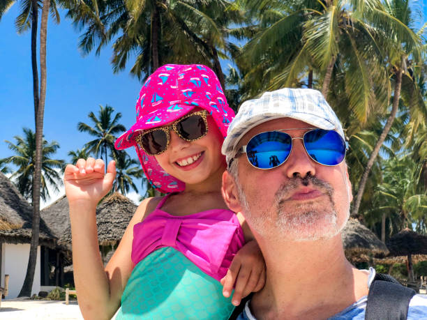 istock Father and Daughter Enjoying on Tropical Vacations 1152427108