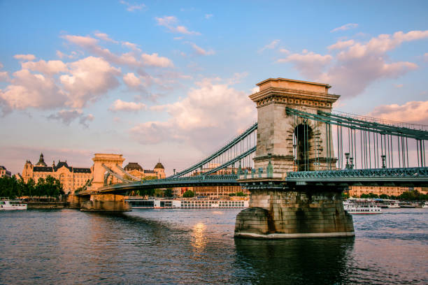istock Majestic Bridge Architecture Connecting Buda And Pest 1152428386