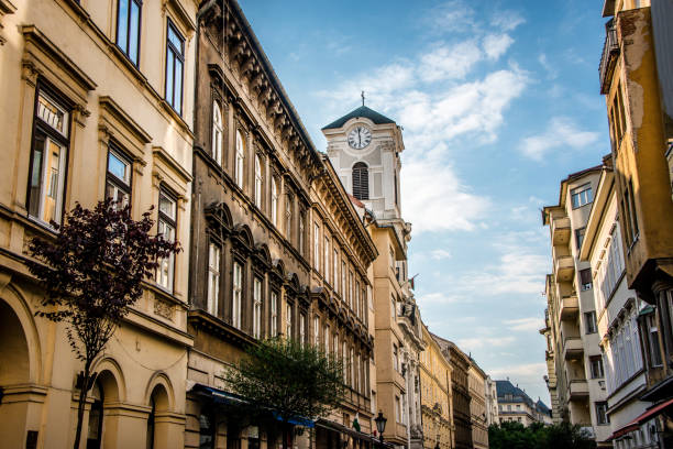Old Architecture In Budapest, Hungary