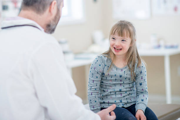 istock Child at medical appointment. 1152430306