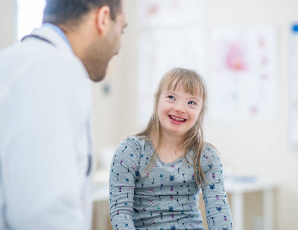 istock Child at medical appointment. 1152430311