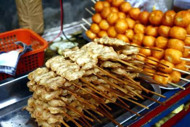 istock Assorted chicken innards sold at a food kiosk 1152430788