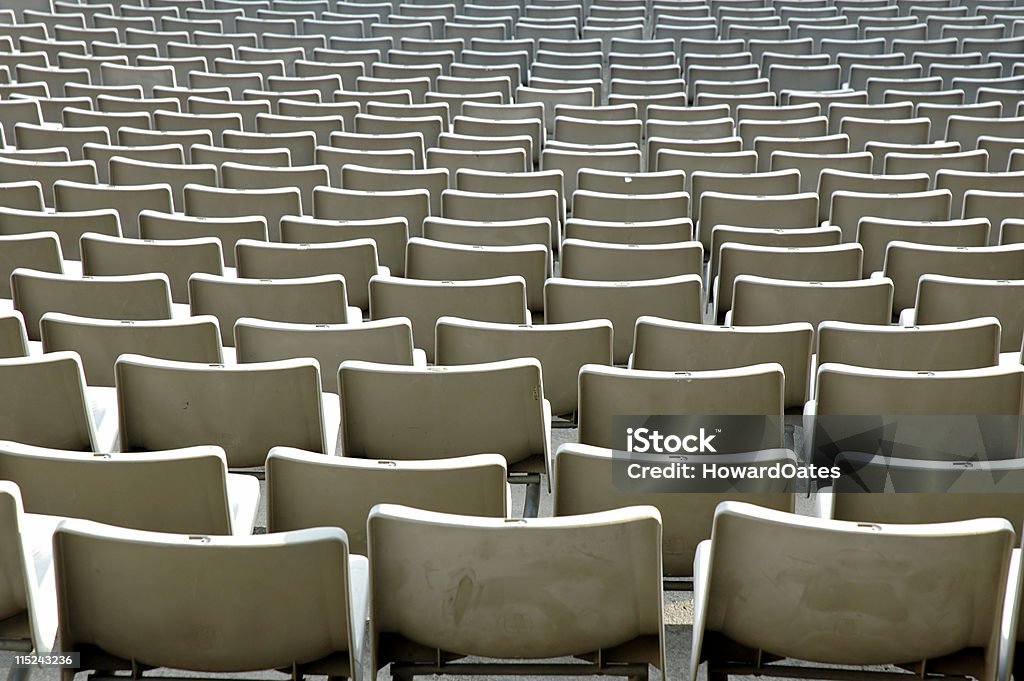 Leeren Stadion Sitzplätze - Lizenzfrei Abgeschiedenheit Stock-Foto