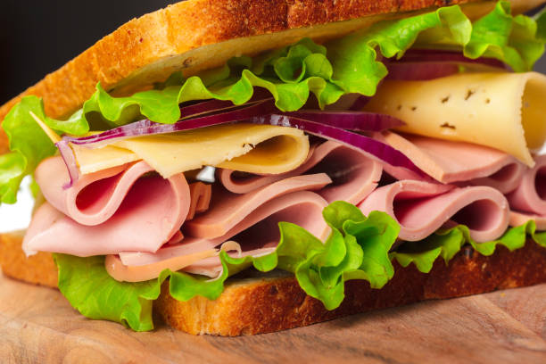 istock sandwich on a wooden table 1152432486