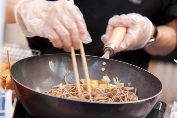istock Delicious pasta with stewed vegetables 1152433528