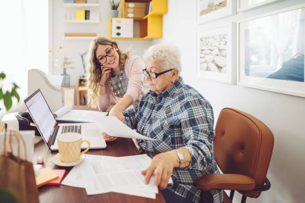 istock Grandmother spending time with her granddaughter 1152433989