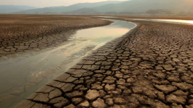 Drought dry water