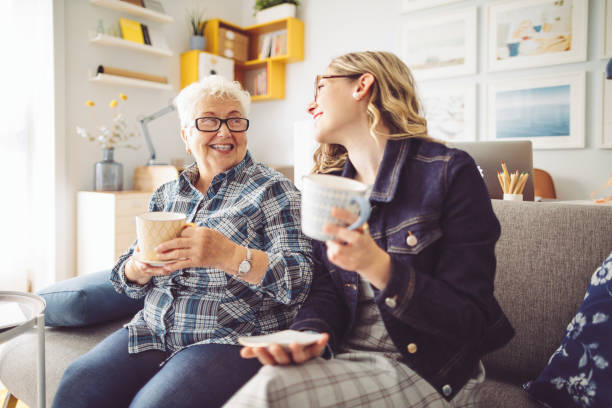 istock Grandmother spending time with her granddaughter 1152434807