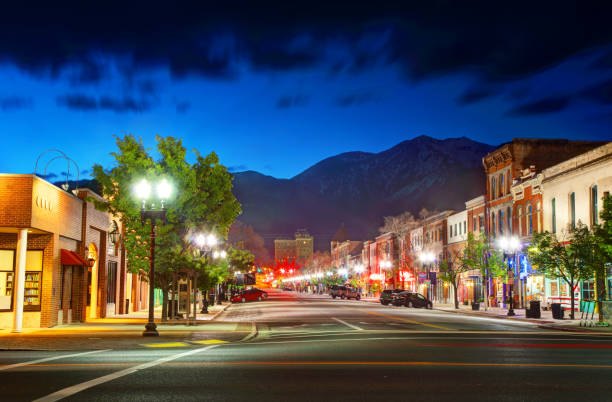 Ogden, Utah Ogden is a city and the county seat of Weber County, Utah, United States, approximately 10 miles east of the Great Salt Lake ogden utah photos stock pictures, royalty-free photos & images